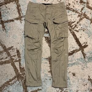 G Star Raw Rovic Zip 3D Regular Tapered Cargo Pants Size 36x32